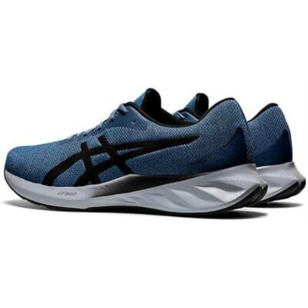 Asics Men`s Roadblast Running Shoes Grey Floss/Black - 100% authentic - Picture 4 of 8